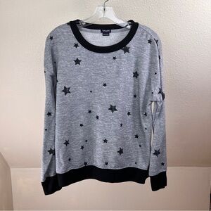 SPLENDID French Terry Lightweight Crewneck Long Sleeves Top. Size Small.